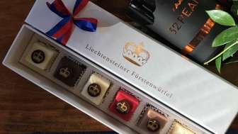 Liechtenstein Prince's Cubes from Confiserie Wanger