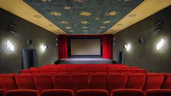 Theater auditorium at the Old Cinema in Vaduz